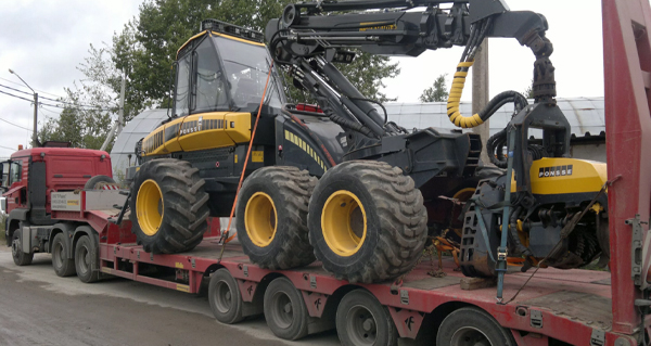 Перевозка лесозаготовительной техники по всему Крыму и Севастополю